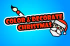 Color And Decorate Christmas