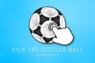 Kick the soccer ball (kick ups)