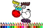 Bts Deer Coloring Book