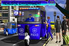 Police Auto Rickshaw Drive