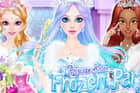 Princess Salon: Frozen Party Princess 