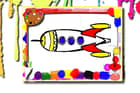 Rockets Coloring Book